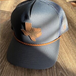 Dallas Cowboys Navy and Brown rope Texas Cap